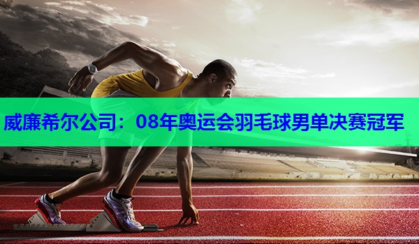 08年奥运会羽毛球男单决赛冠军