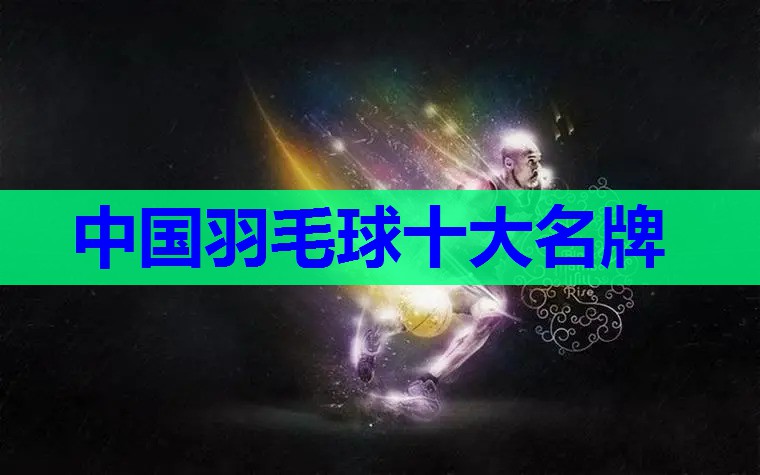 中国羽毛球十大名牌